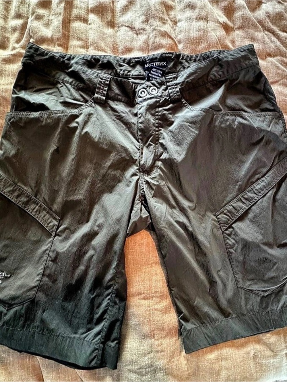 Arc'teryx Rampart Shorts Rampart Men's Cargo Shorts Green Waist 38